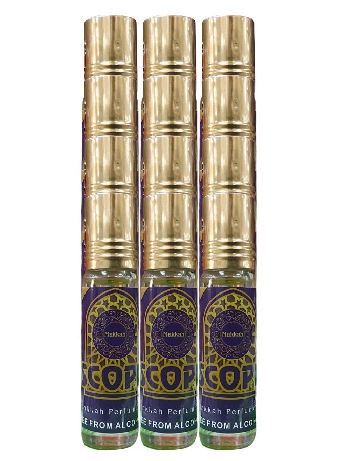 بيرفيومز 12 قطع زيت عطر مكة سكوب 12 مل - Image 1