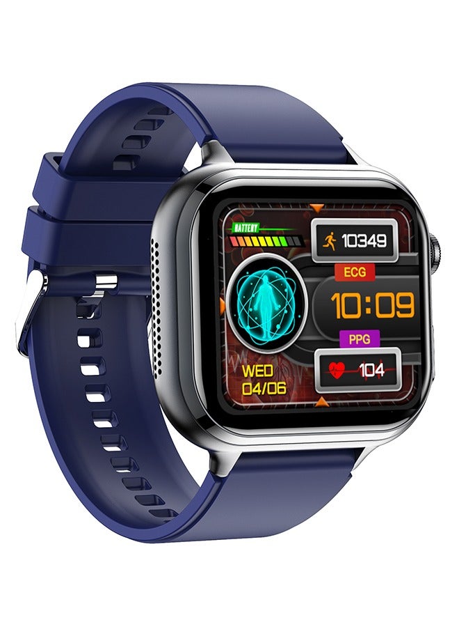 RollsTimi  Men's/Women's Universal Bluetooth Smartwatch, 1.91-Inch Horizontal Full-Touch HD Screen, Support Voice Assistant, Answer/Make Calls, Exercise Sleep Monitoring, Multiple Exercise Modes, Customize The Dial Wallpaper, RT TK17 - Image 1