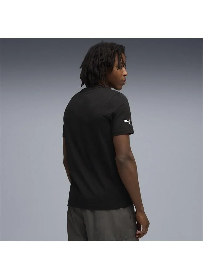 Puma PUMA Black Scuderia Ferrari Sportswear Coloured Shield Tee Men for Men | Best Price UAE