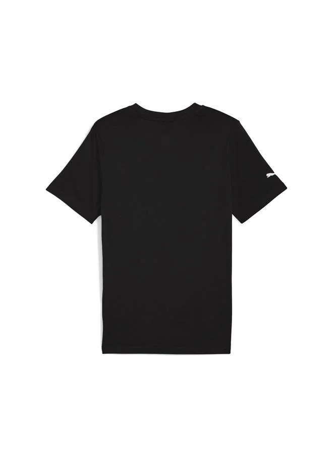 Puma PUMA Black Scuderia Ferrari Sportswear Coloured Shield Tee Men for Men | Best Price UAE