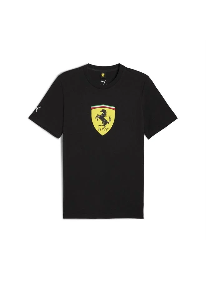 Puma PUMA Black Scuderia Ferrari Sportswear Coloured Shield Tee Men for Men | Best Price UAE