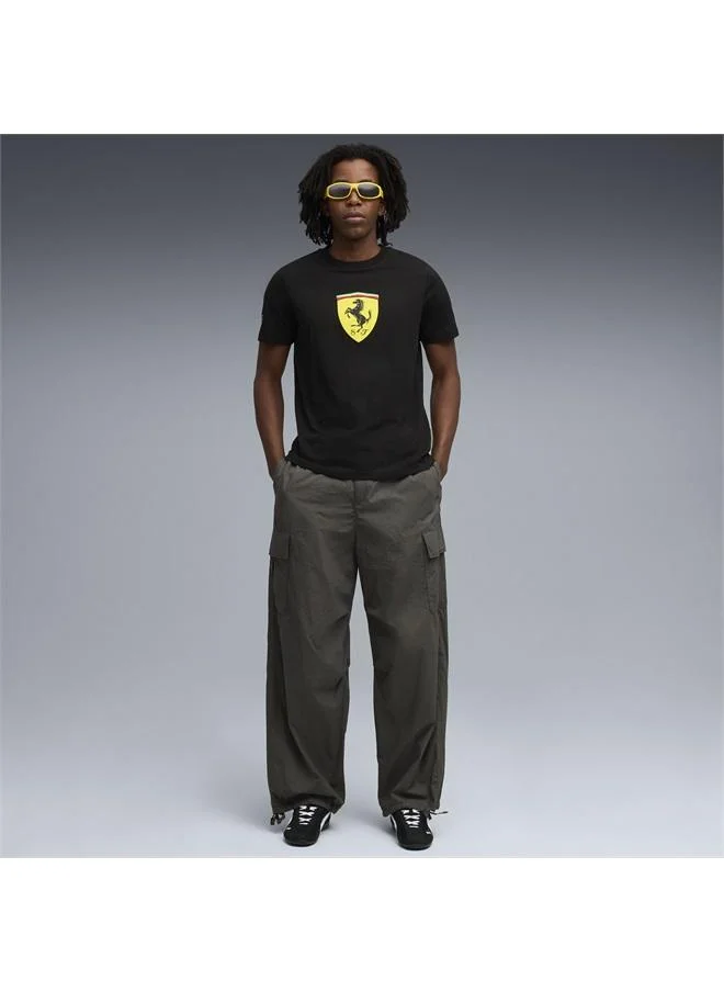 Puma PUMA Black Scuderia Ferrari Sportswear Coloured Shield Tee Men for Men | Best Price UAE