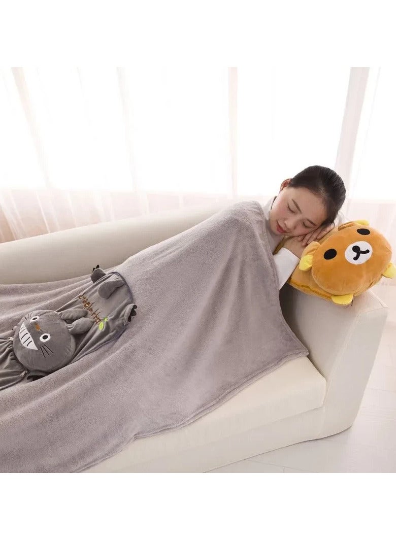 Rilakkuma Rilakkuma Blanket (2 in 1)  - Image 4