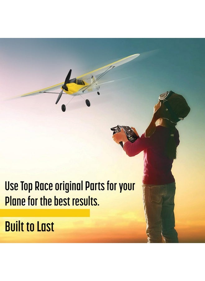 Top Race Spare Propellers Tr-C285G Rc Plane And Tr-C385 4 Channel Remote Control Airplane With Propeller Savers And Adapters Pack Of 3  - Image 4