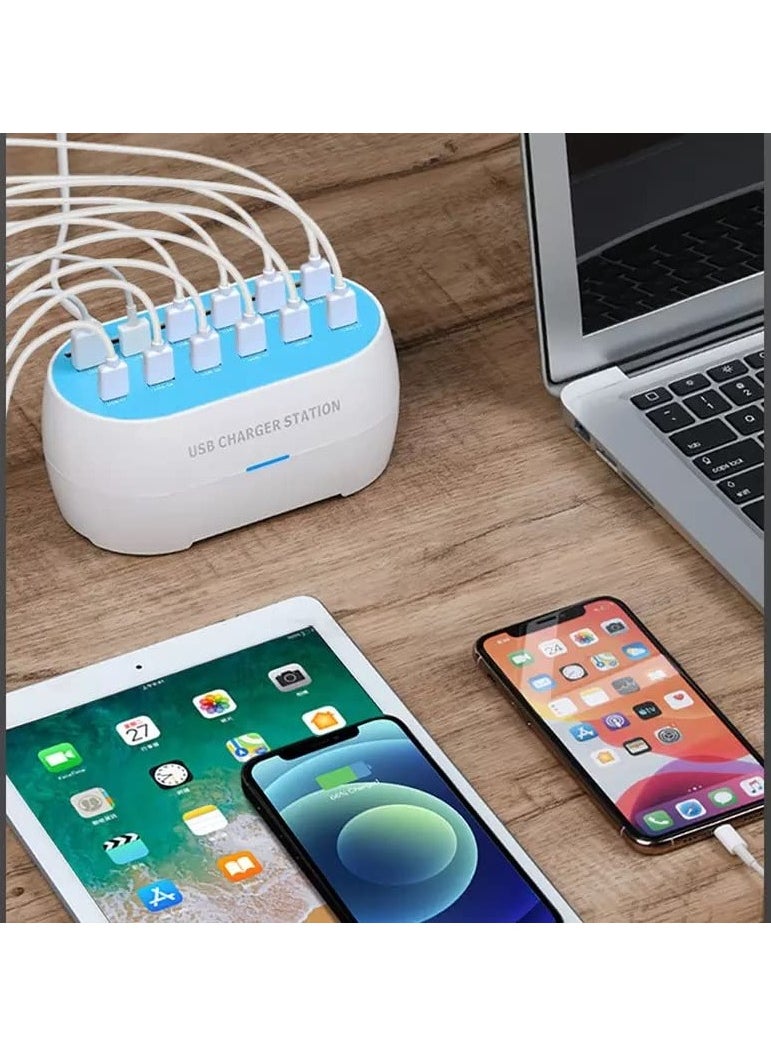 Raxoom 30-Port Charger, USB Charger Station, USB Fast Charger, Smart Charging Recognition, Suitable for Travel, Family Gatherings, Schools, Shopping malls, Hotels, Shops  - Image 4