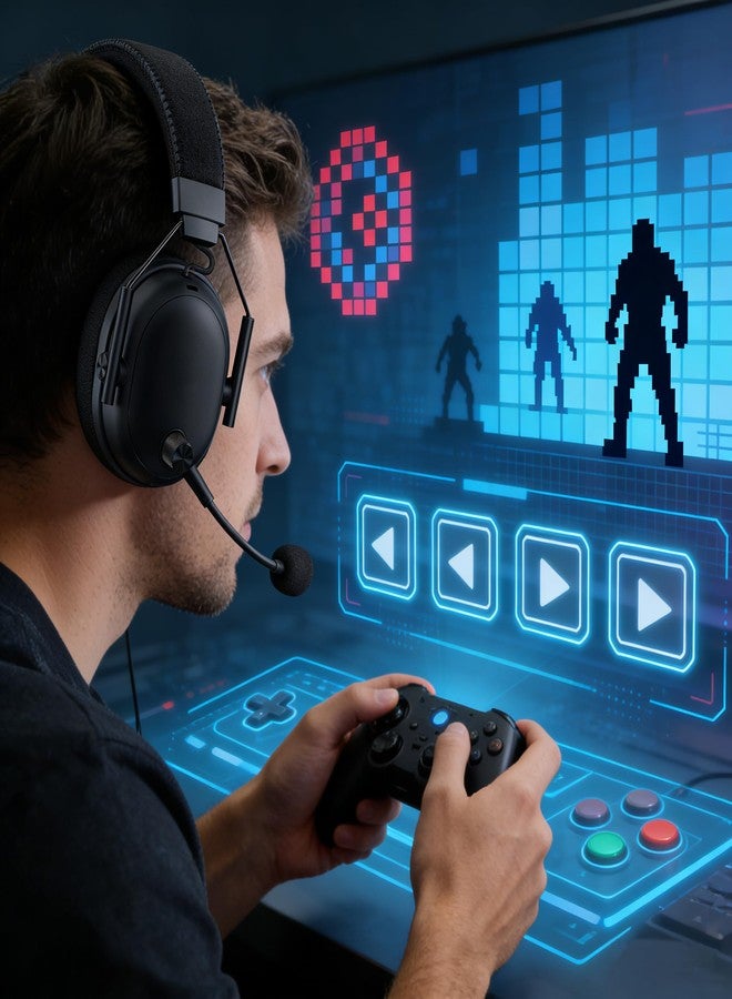 وسادات أذن جل تبريد ووسادات أذن بديلة من إسفنج الميكروفون لسماعة الألعاب اللاسلكية Razer BlackShark V3 Pro المزودة بخاصية إلغاء الضوضاء النشط (لا تتوافق مع سماعات Razer BlackShark V3 / V3X). - Image 3