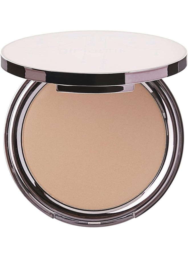 girlactik Usa. 2-In1 Compact Face Pressed Powder & Contour Bronzer. Weightless, Buildable Coverage. Velvet Finish. -Light  - Image 3