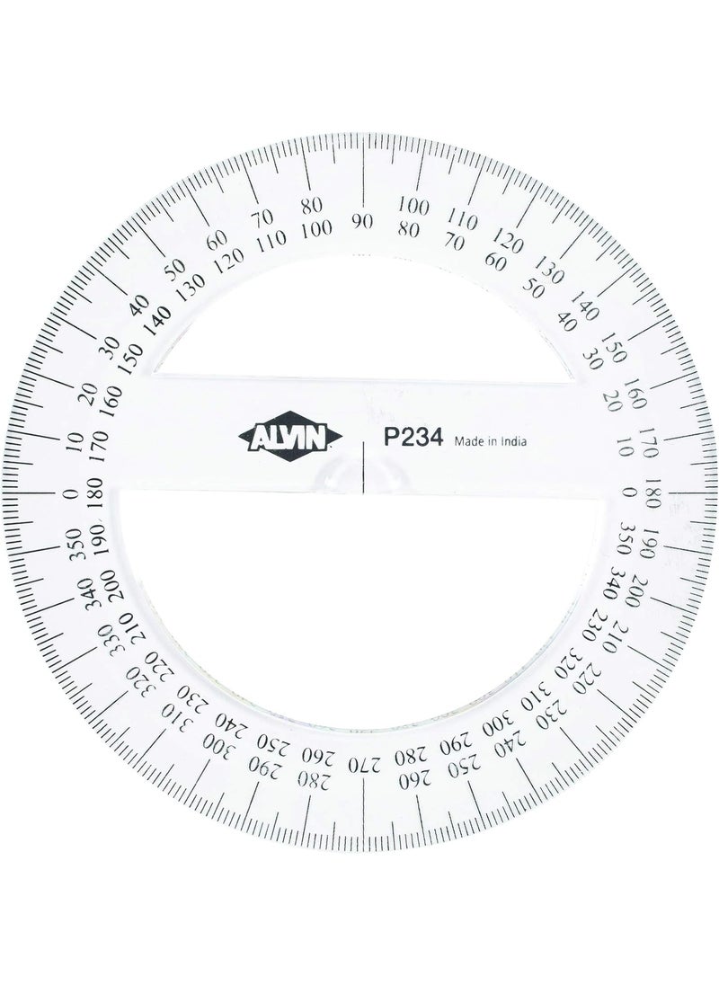 Alvin Alvin P234 Circular Protractor 360 Degrees  4  - Image 1