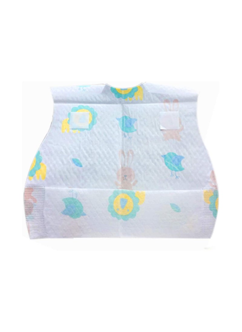 THE SMURFS - Smurfs Disposable Bibs, 100 Pieces, Baby Disposable Bibs, Infant Bibs, Travel Baby Bibs - Image 1