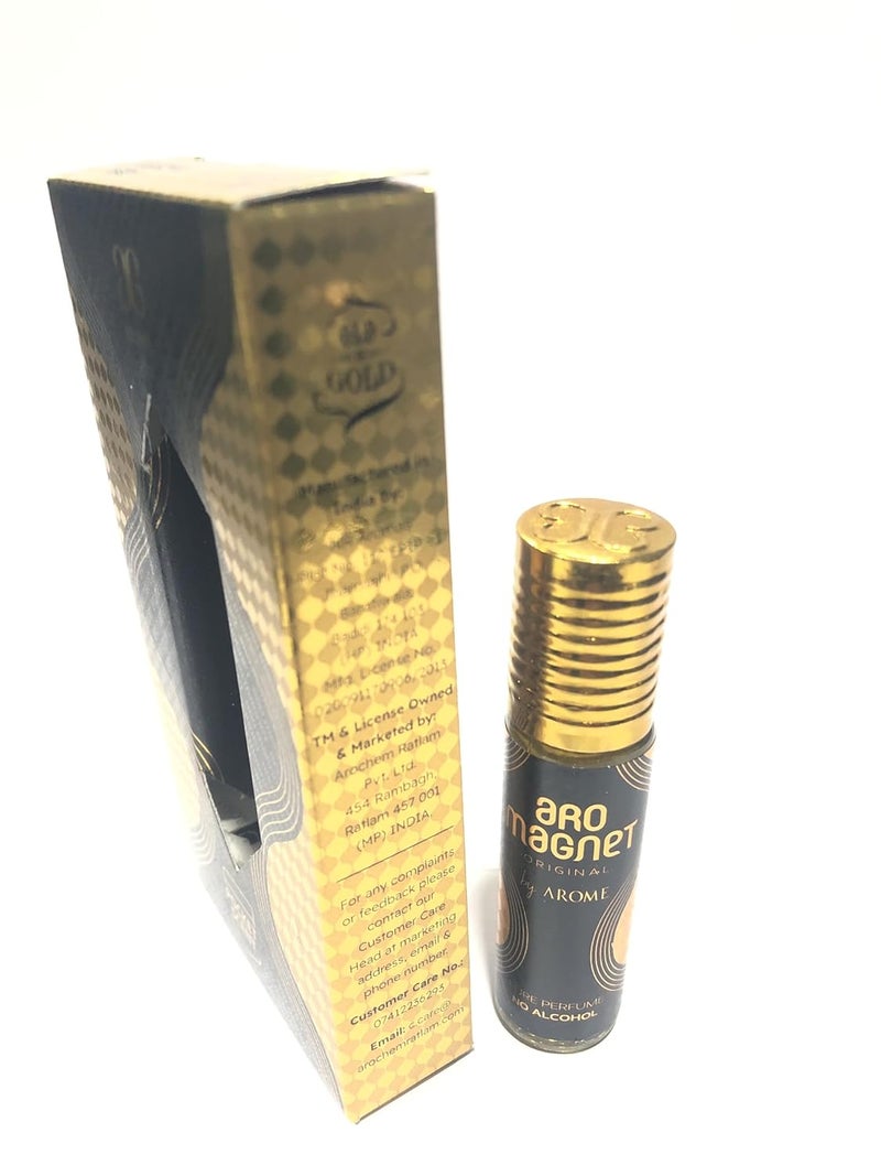 Arome Aro Magnet Attar Perfume For Men Women I Non Alcoholic Roll On Attar I Usable For Gift - Image 4