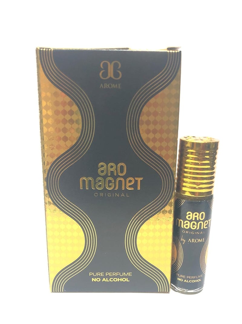 Arome Aro Magnet Attar Perfume For Men Women I Non Alcoholic Roll On Attar I Usable For Gift - Image 1