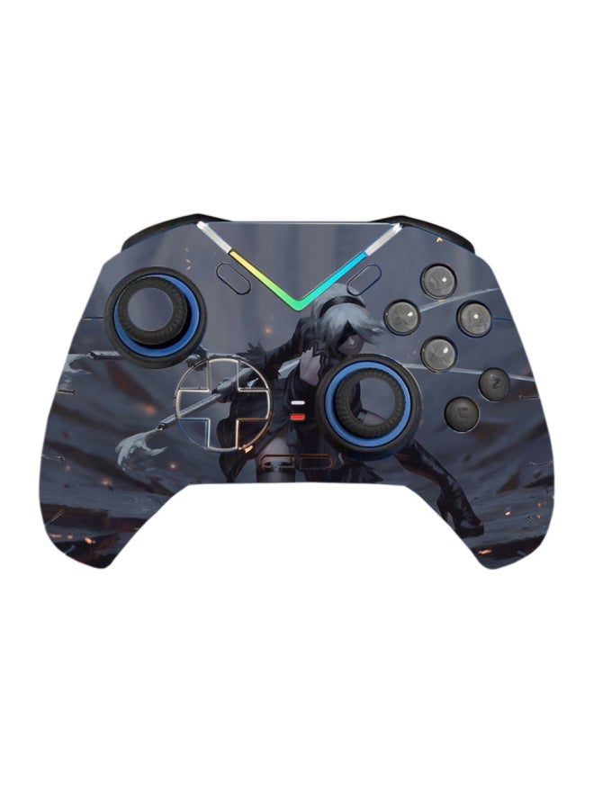 عام أسود الساموراي 3 3Pro مقبض وحدة التحكم مقبض ملصق اللون ملصق أسود الساموراي 4 4PRO مقبض ملصق عالمي اللون: TN-HWS3PRO-0531 - Image 1