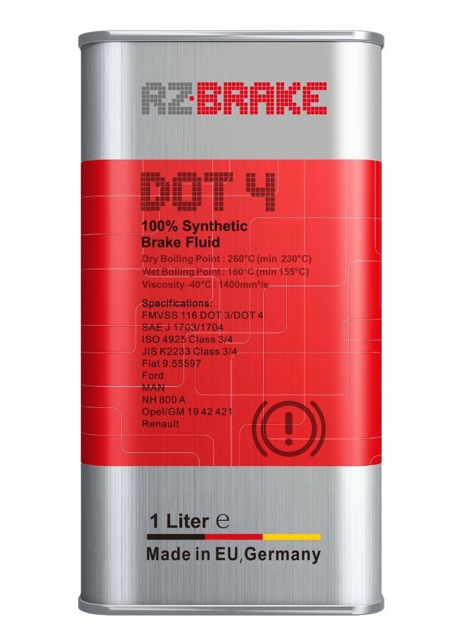 RZ RZoil BRAKE Dot 4 1L 