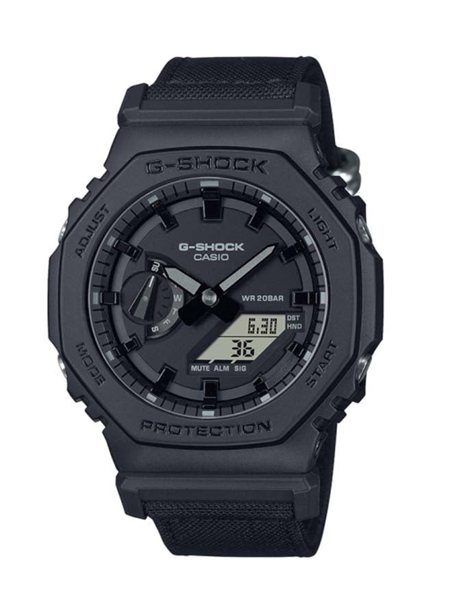 CASIO Analog Octagon Shape Resin Wrist Watch GA-2100BCE-1ADR - 45 Mm