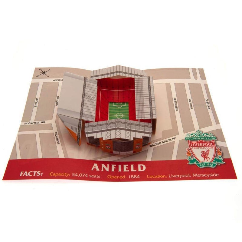 Liverpool FC Liverpool F.C. Pop-Up Birthday Card - Image 2