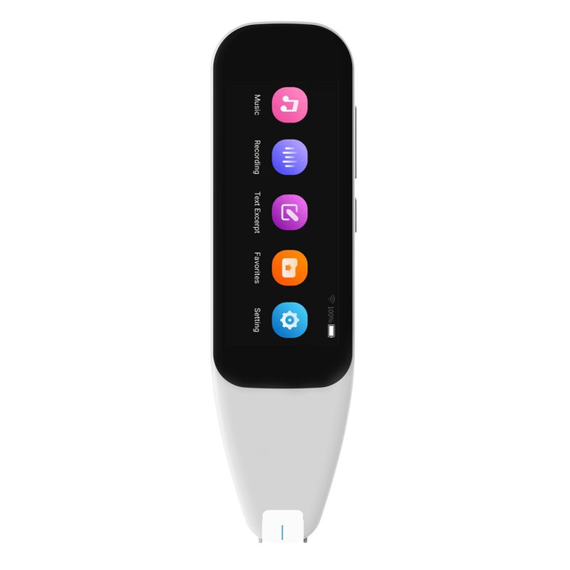 DOSMONO Dictionary Translation Pen Scanner Text Scanning Reading Translator Device Multilingual Scanner WiFi/Hotspot Connection/Offline Recording Pen Support 112 Languages - Image 1