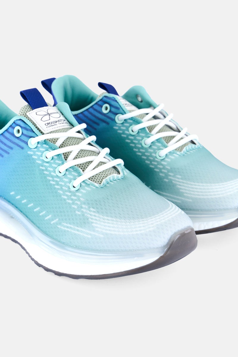 CROSSHATCH Men Azra Lace Up Outdoor Shoes, Blue - Image 3