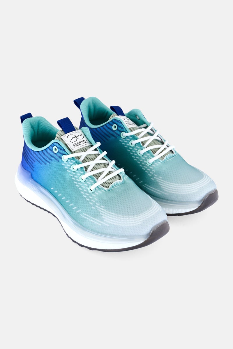 CROSSHATCH Men Azra Lace Up Outdoor Shoes, Blue - Image 1