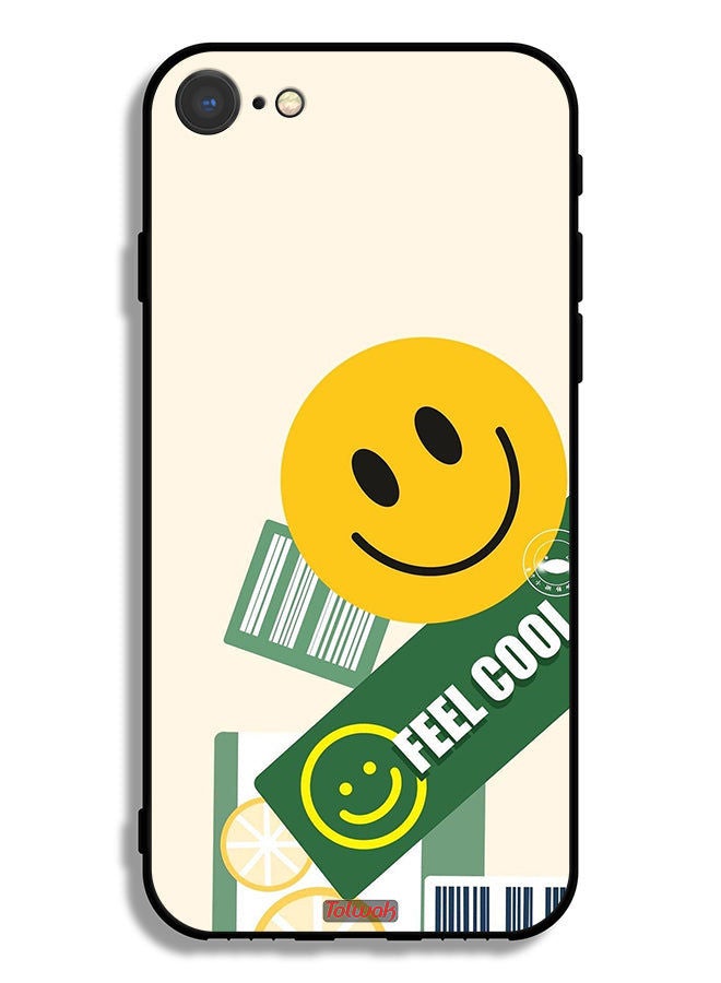 Tolwak Apple iPhone 8 Protective Case Feel Cool Sticker - Image 2