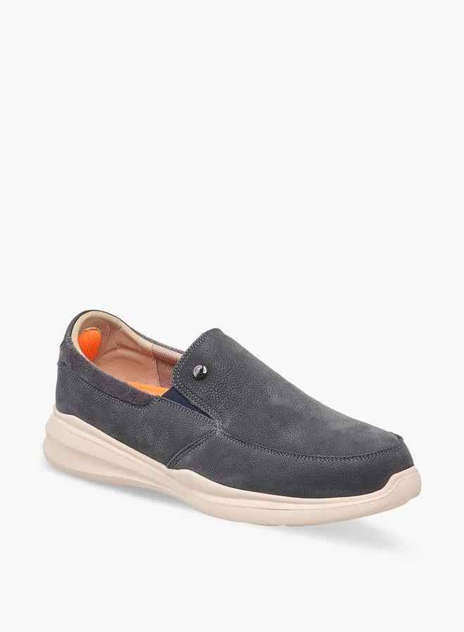 لو كونفورت Men Slip-On Leather Loafers