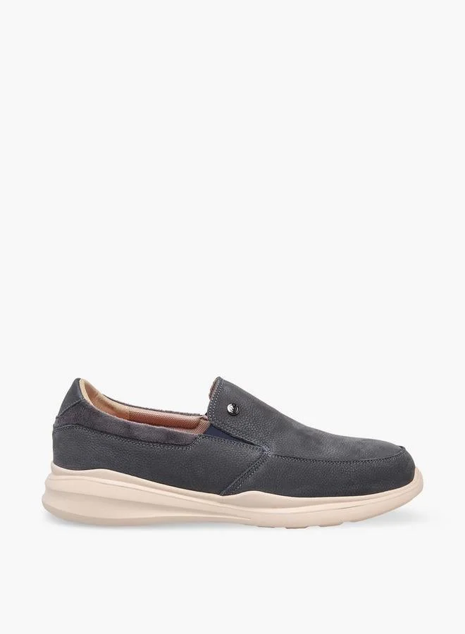 لو كونفورت Men Slip-On Leather Loafers