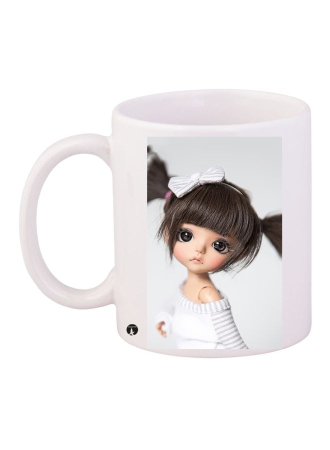 RYN Printed Coffee Mug White/Beige/Brown