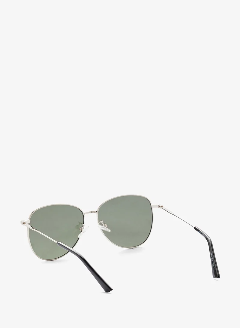 Robert Wood Polarized Lens Aviator Sunglasses