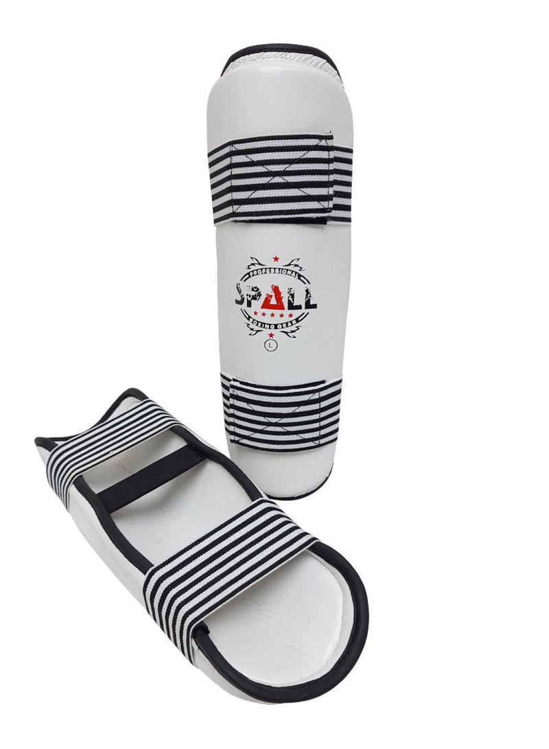 Spall Shin Guard for Taekwondo Martial Arts MMA Foot Protective Gear Protector Sparring - Image 4