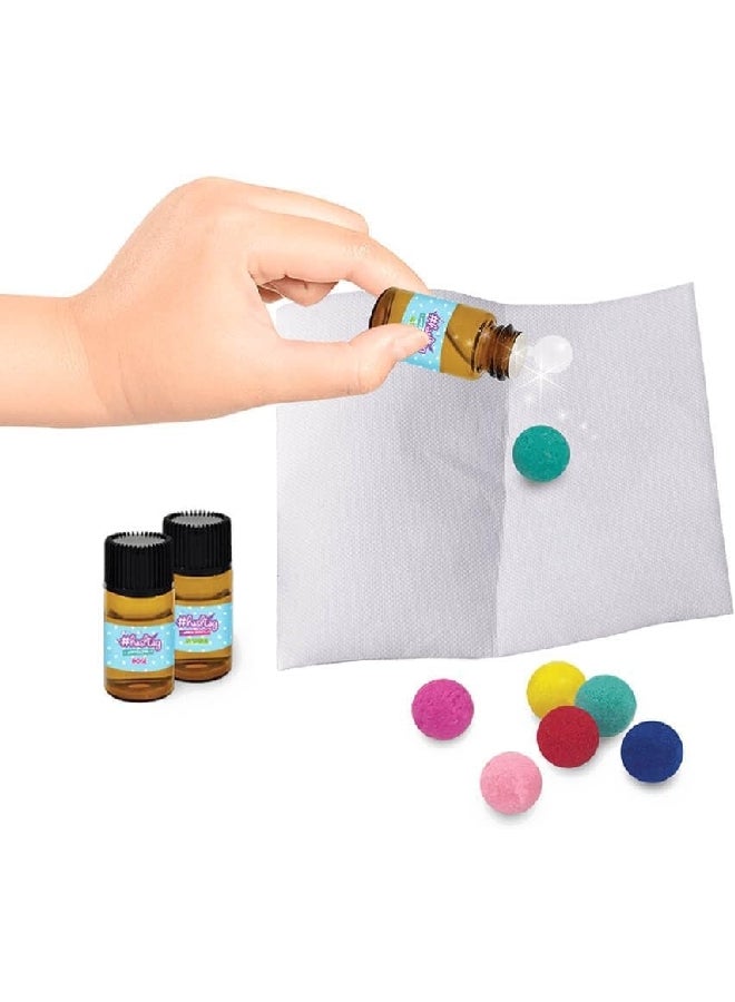 هاشتاج مجموعة مجوهرات والعطور متعددة الألوان مكونة من 17 قطعة بأبعاد 5.1 × 26.1 × 30.5 سم، HTMB2102 - Image 2