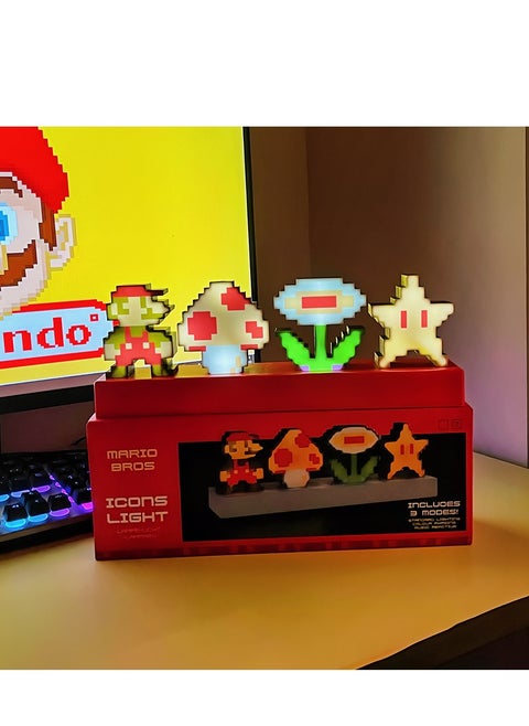 Mario Mary combination night light atmosphere light creative night light rechargeable