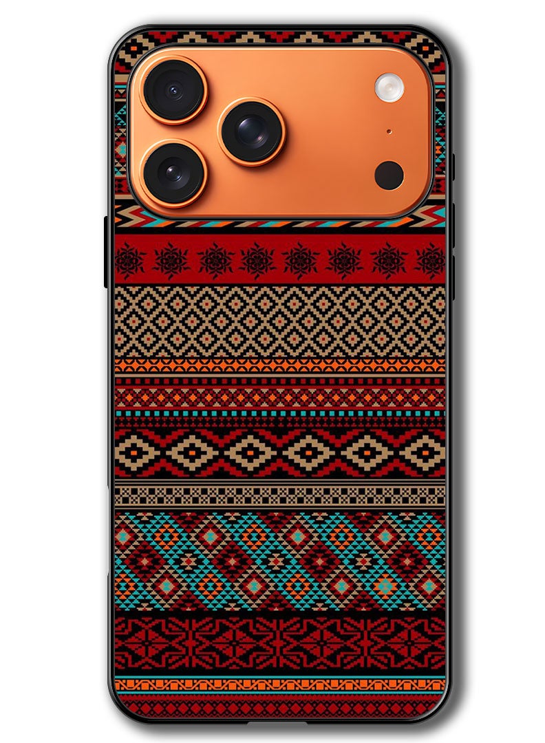 Theodor Case Compatible with Apple iPhone 17 Pro 6.3 Inch Protection Shockproof Bumper Cover Patterns - Image 1