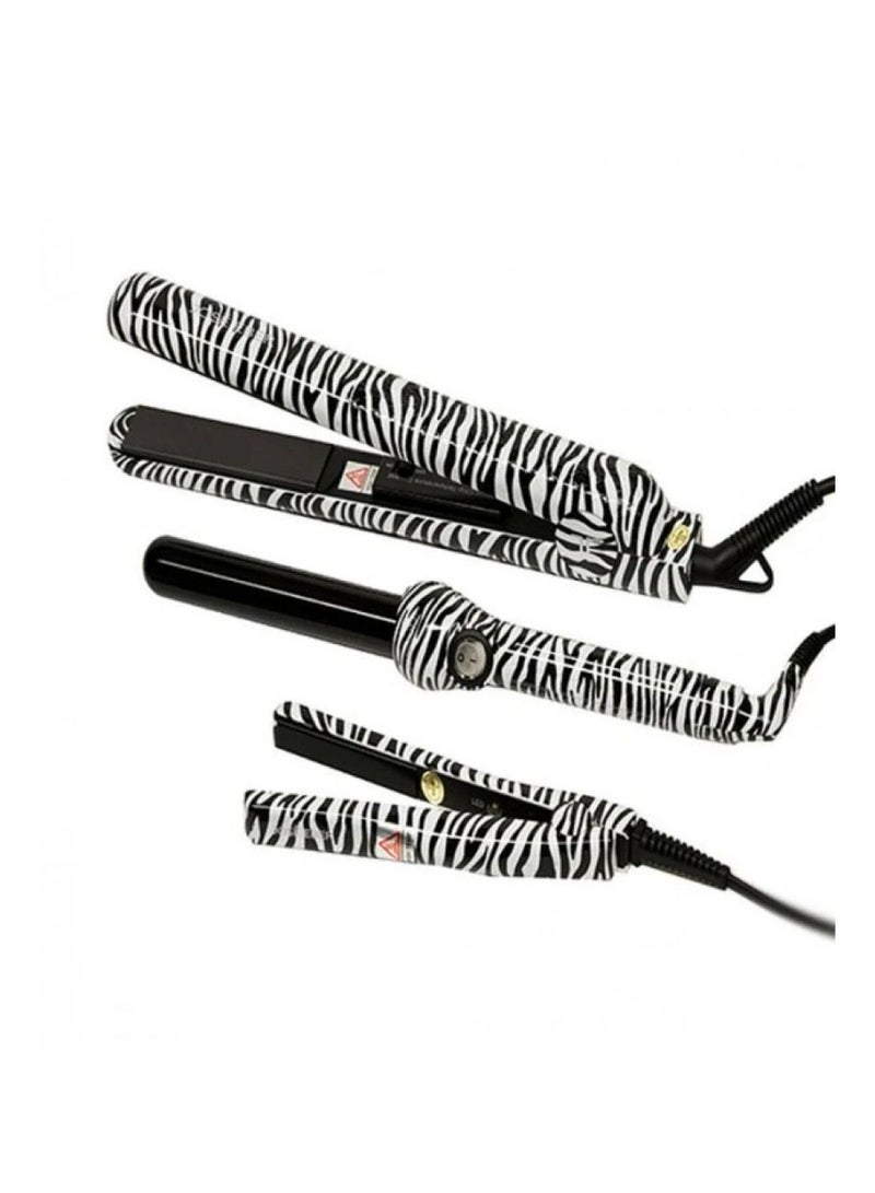 Jose Eber Styling Tool Set 19 mm  White Zebra - Image 1