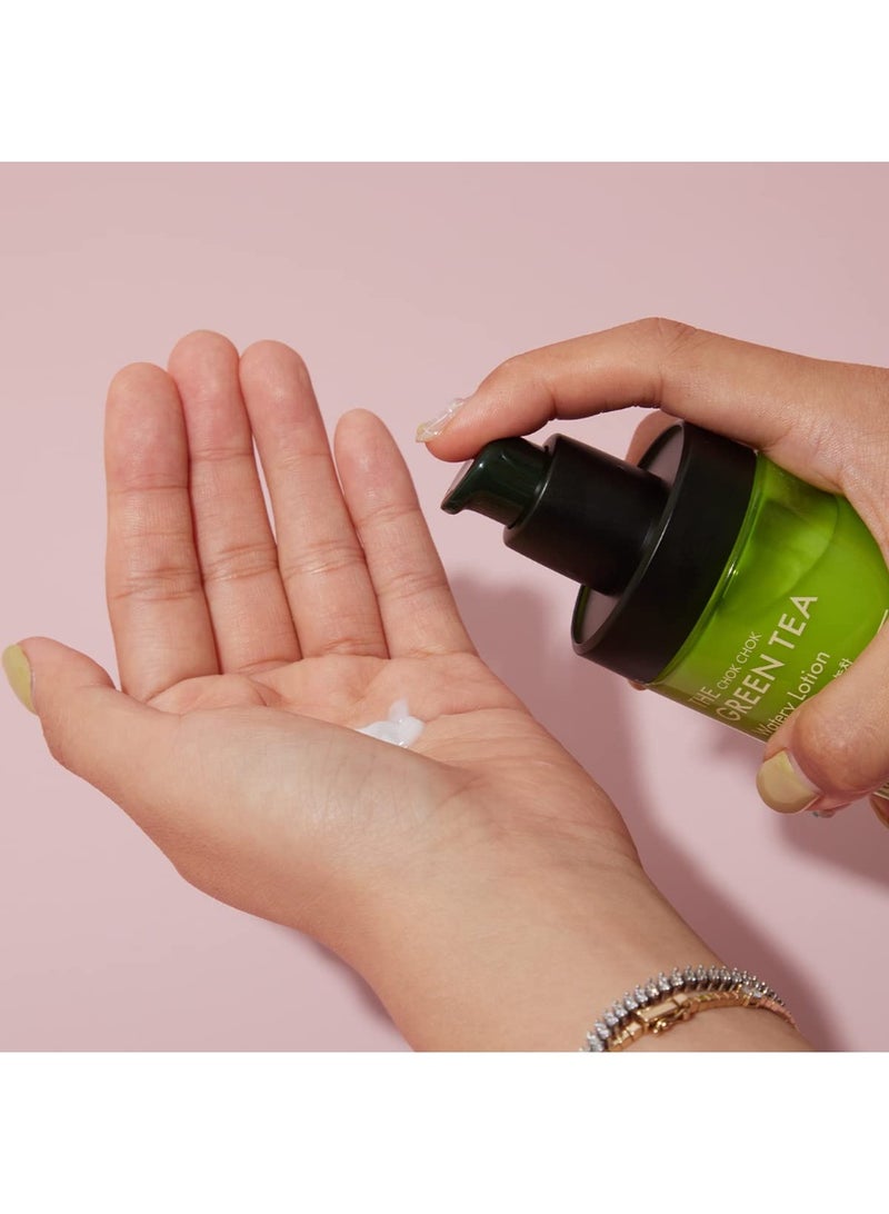 TONYMOLY The Chok Chok Green Tea Watery Lotion | Lightweight Hydrating Face Lotion | Moisturizes, Soothes & Refreshes Skin | 160 ml - Image 2