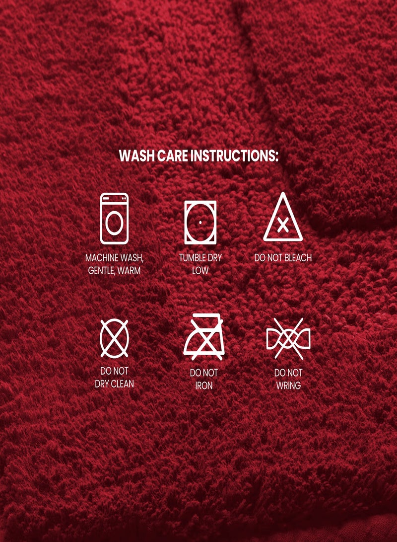 ريموند سجادة حمام ريموند هوم - سجادة حمام فاخرة وفائقة الامتصاص مع لون خلفي مانع للانزلاق - (50 * 80 سم) - Image 5