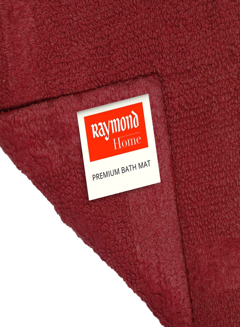 ريموند سجادة حمام ريموند هوم - سجادة حمام فاخرة وفائقة الامتصاص مع لون خلفي مانع للانزلاق - (50 * 80 سم) - Image 2