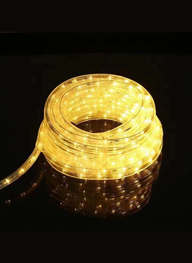 تارجت شريط إضاءة LED بالطاقة الشمسية 10M IP65 للديكور الخارجي - Image 2