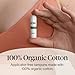 Cora Organic NonApplicator Tampons Multipack 18 Light 18 Regular NonApplicator Tampons - Image 4
