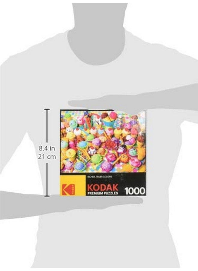 RoseArt RoseArt - Kodak Premium - Variety of Colorful Ice Cream - 1000 Piece Jigsaw Puzzle for Adults - Image 3
