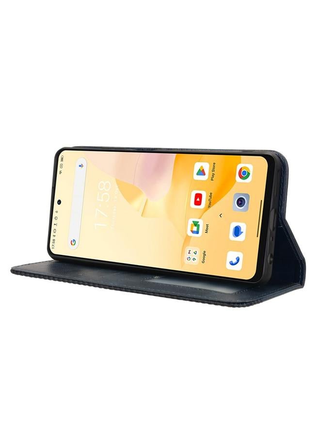 S-TOP Case For Blackview Shark 8 / Oscal Tiger 12 Magnetic Buckle Retro Texture Leather Phone Case - Image 5