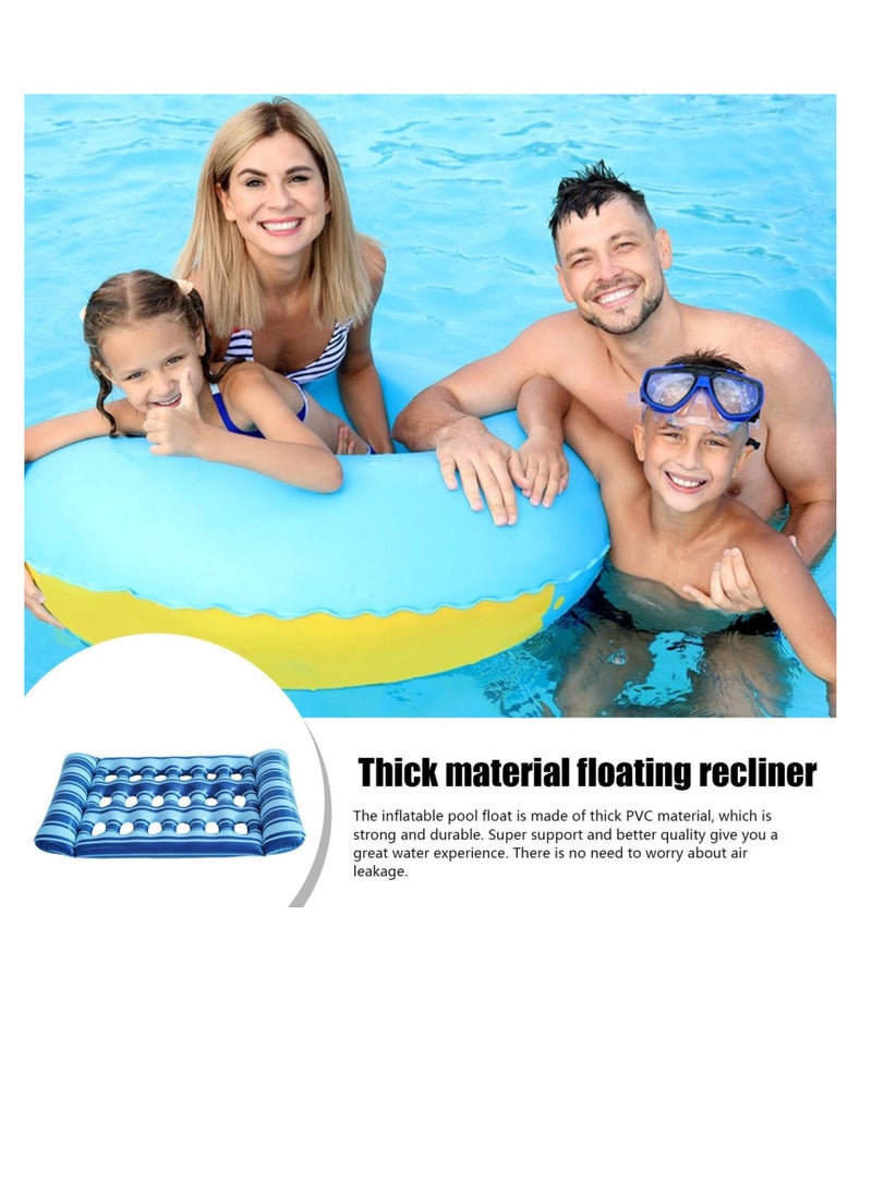 KASTWAVE Inflatable Rafts, Water Float Inflatable, Floating Mesh Chair, Comfortable floaties with Ergonomic Design Flotation Devices Pool Rafts for Outdoor Beach Swimming Pool Lake and River - Image 2
