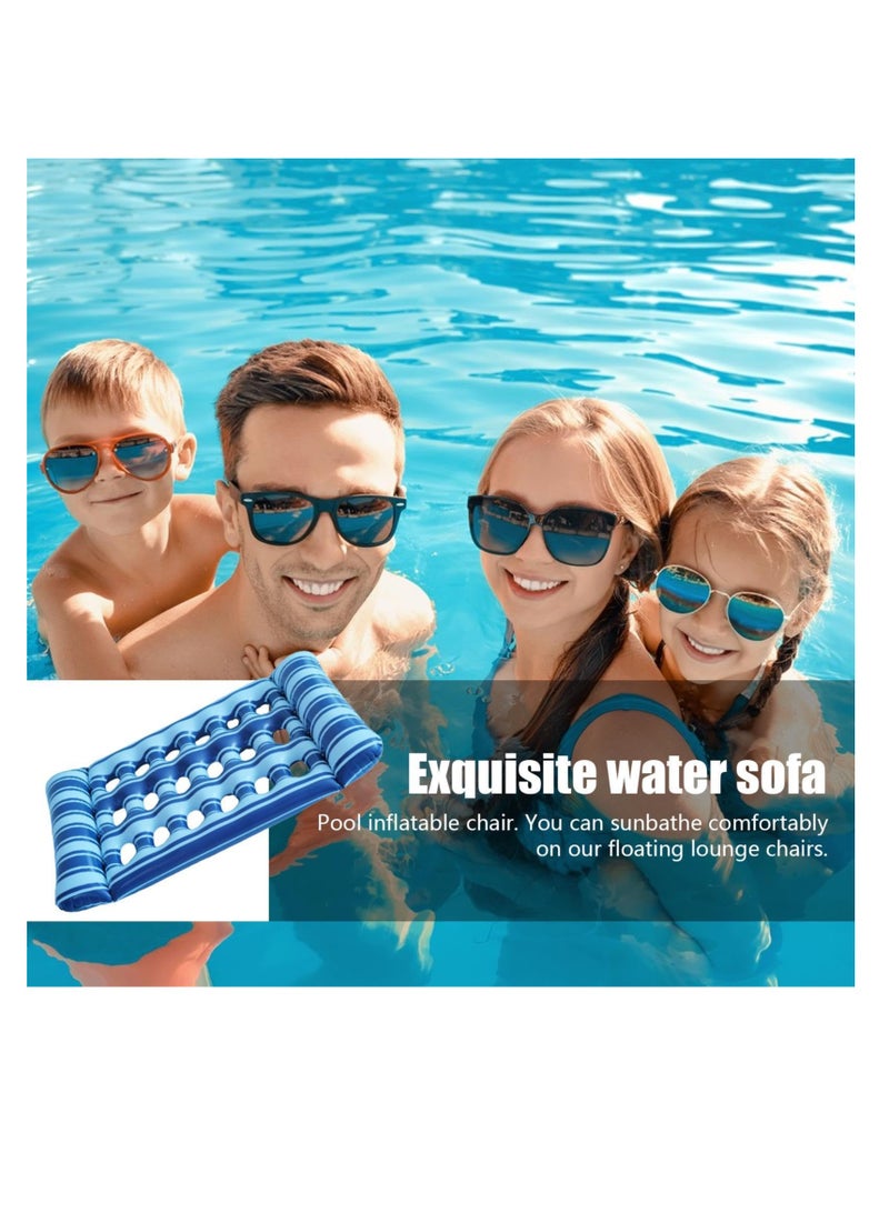 KASTWAVE Inflatable Rafts, Water Float Inflatable, Floating Mesh Chair, Comfortable floaties with Ergonomic Design Flotation Devices Pool Rafts for Outdoor Beach Swimming Pool Lake and River - Image 3
