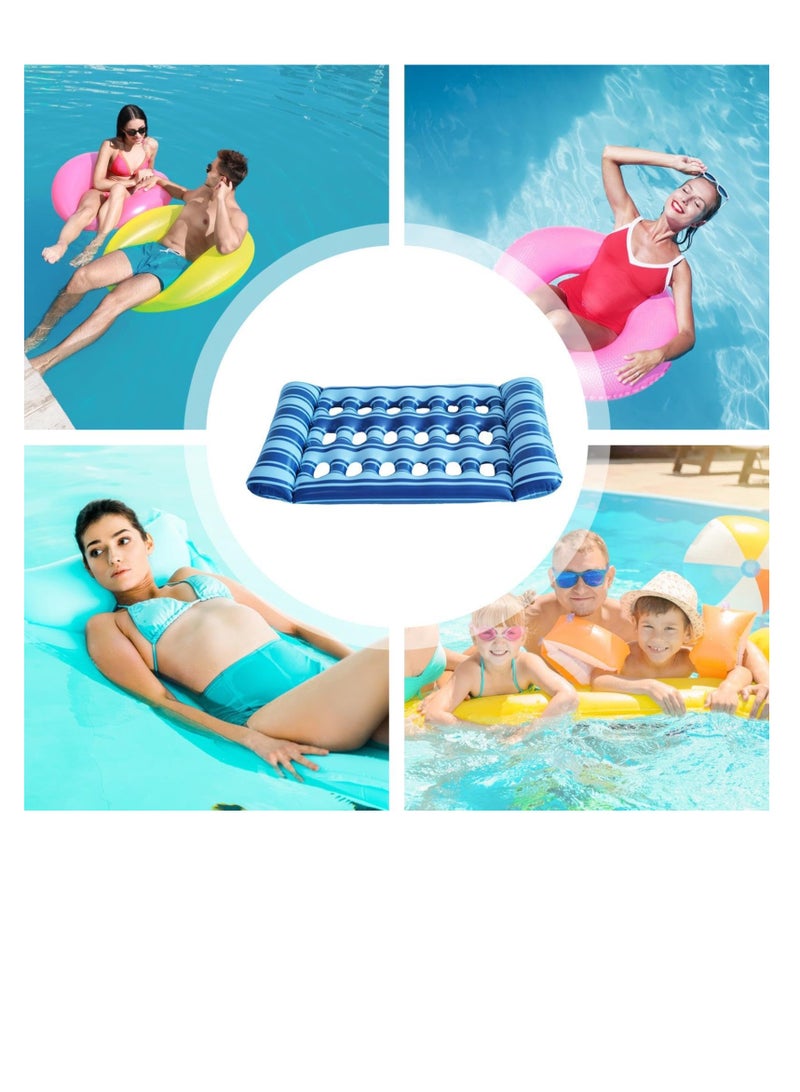 KASTWAVE Inflatable Rafts, Water Float Inflatable, Floating Mesh Chair, Comfortable floaties with Ergonomic Design Flotation Devices Pool Rafts for Outdoor Beach Swimming Pool Lake and River - Image 4