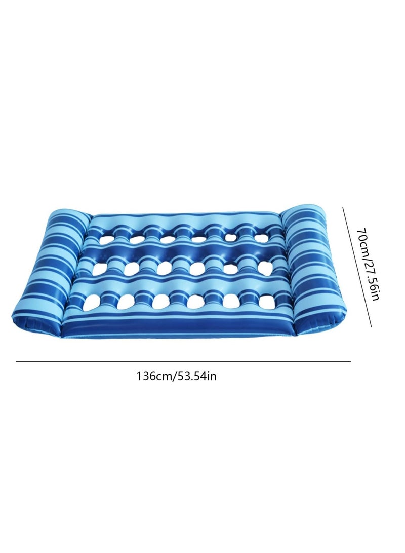KASTWAVE Inflatable Rafts, Water Float Inflatable, Floating Mesh Chair, Comfortable floaties with Ergonomic Design Flotation Devices Pool Rafts for Outdoor Beach Swimming Pool Lake and River - Image 5