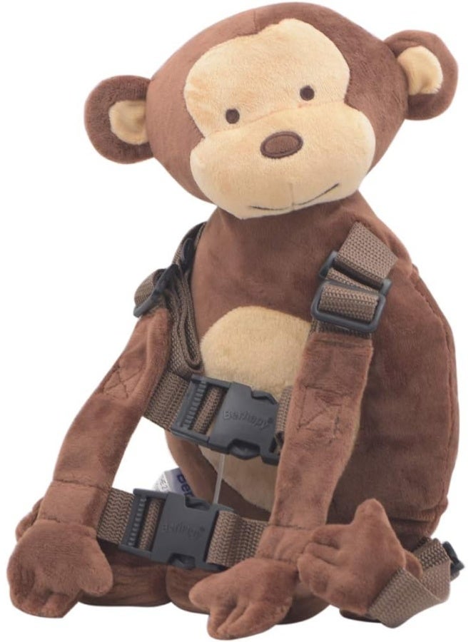Berhapy 2 in 1 Monkey Toddler Safety Harness Backpack Children's Walking Leash Strap - Image 1
