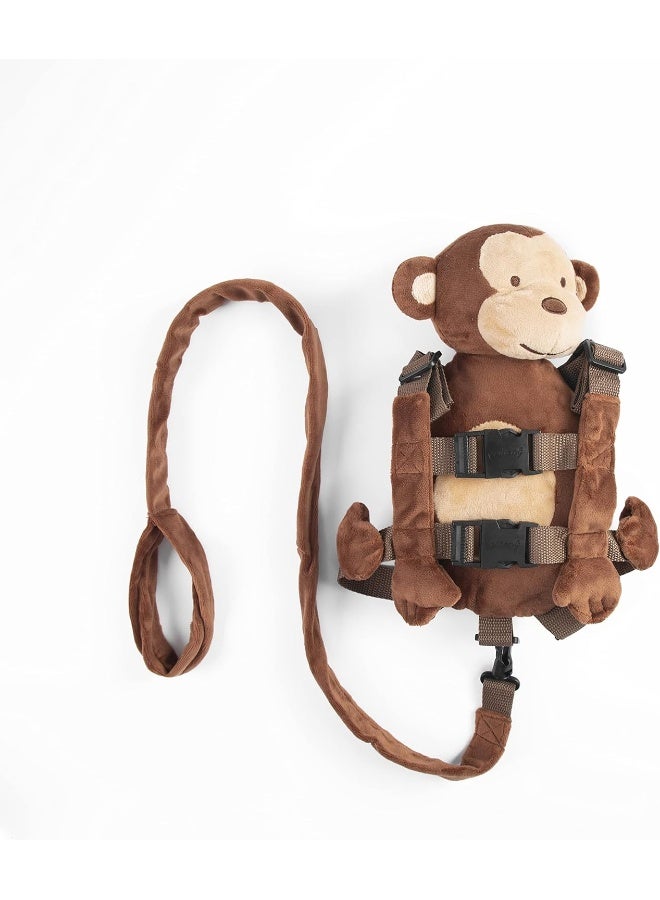 Berhapy 2 in 1 Monkey Toddler Safety Harness Backpack Children's Walking Leash Strap - Image 2