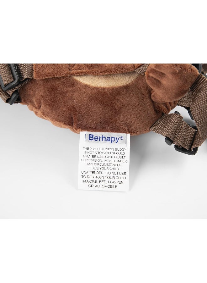 Berhapy 2 in 1 Monkey Toddler Safety Harness Backpack Children's Walking Leash Strap - Image 5