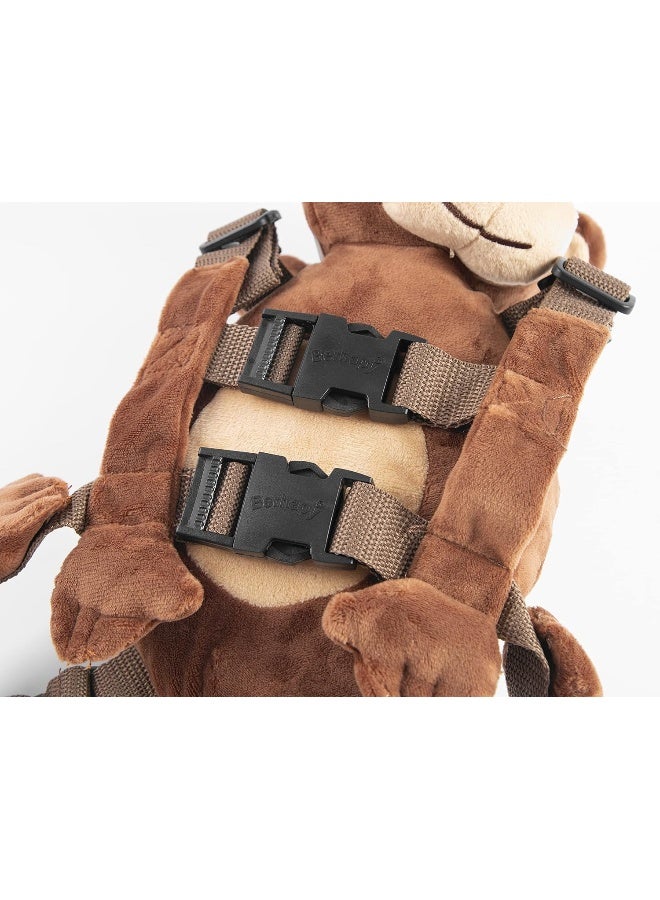 Berhapy 2 in 1 Monkey Toddler Safety Harness Backpack Children's Walking Leash Strap - Image 3
