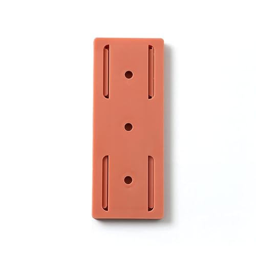V2H 1 Pcs Self Adhesive Power Strip Holder Fixator Wall-Mounted Desktop Socket Fixer Cable Organizer Multi-Purpose Punch-Free Wall Mount Up to 8kg, (Multicolour) - Image 4