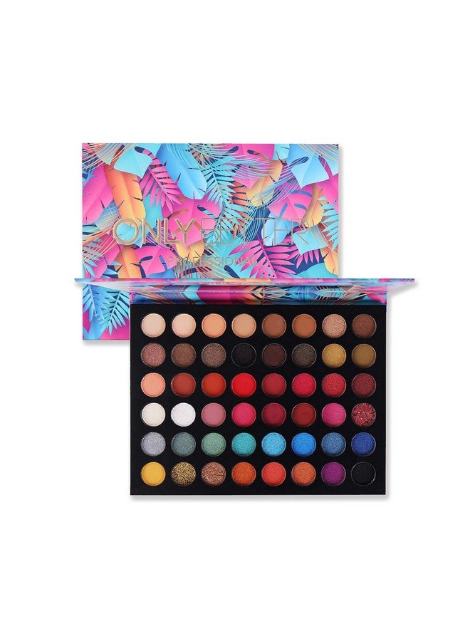 ONLYBETTER Eyeshadow Palette Glitter 48 Colors Bright Colorful Shimmer Eye Shadow Makeup Palette High Pigmented Metallic Color Eye Shadow Powder Easy To Blend Rainbow Sparkle Glitter Eyeshadow Pallet - Image 2
