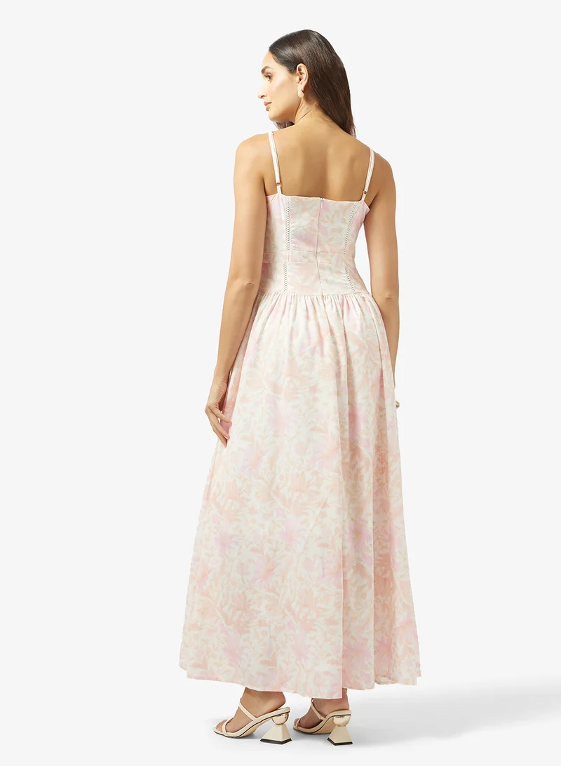 ايلا Floral Print Summer Dress